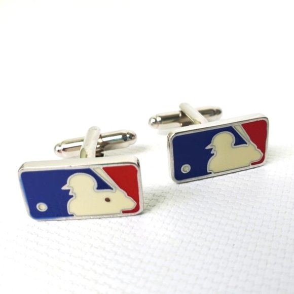Professional Baseball Stainless Steel Cuff Links - Picture 1 of 2